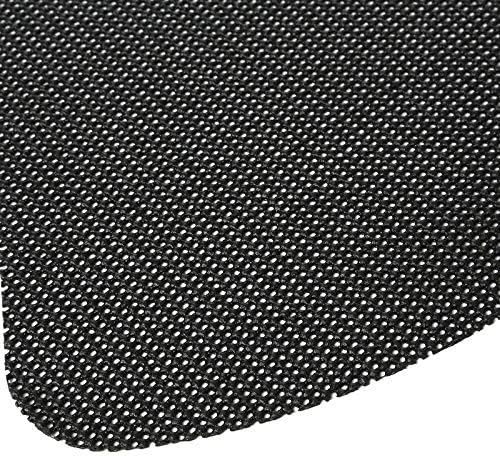Kraftware 31139 Mantel individual de red Dz, cuña, negro