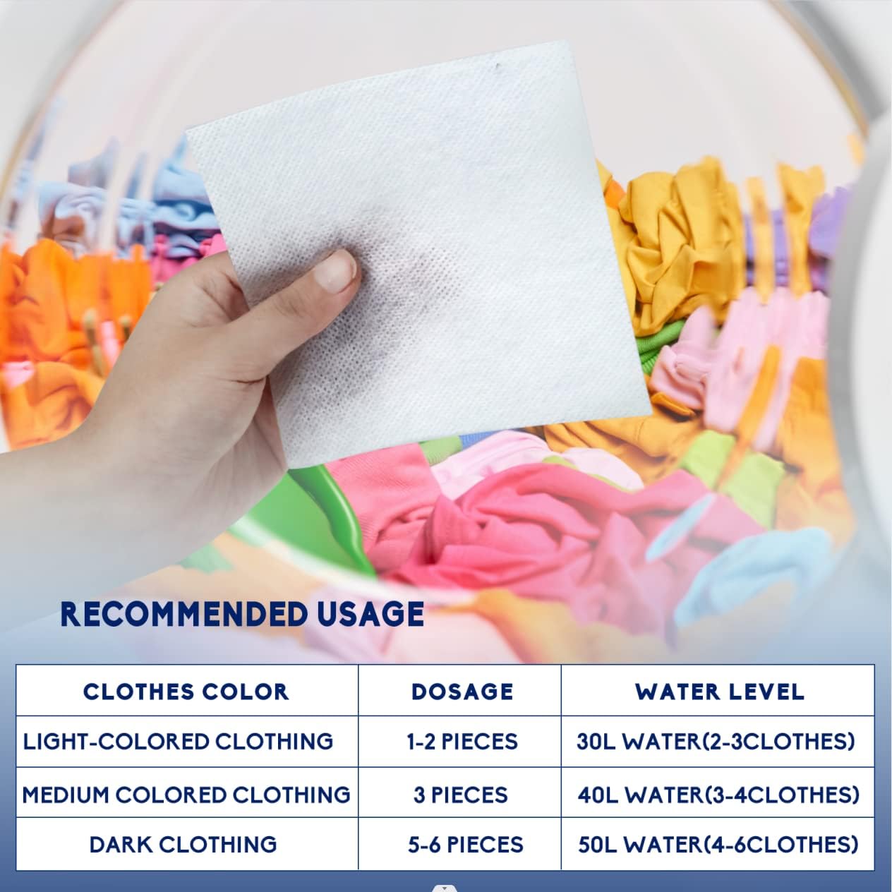 Xcleen 180 hojas de atrapamiento de tinte de color para lavandería, sin fragancia, evita que la ropa se manche, hojas de captura de color para el