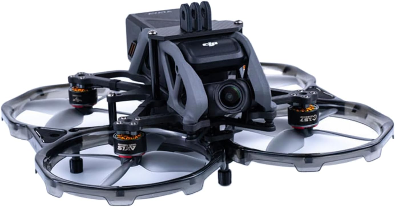Axisflying FPV Drone MotorCarbon Fiber 3.5inch Kit de actualización de marco para DJI Avata (marco y motores (4 piezas) y hélices)