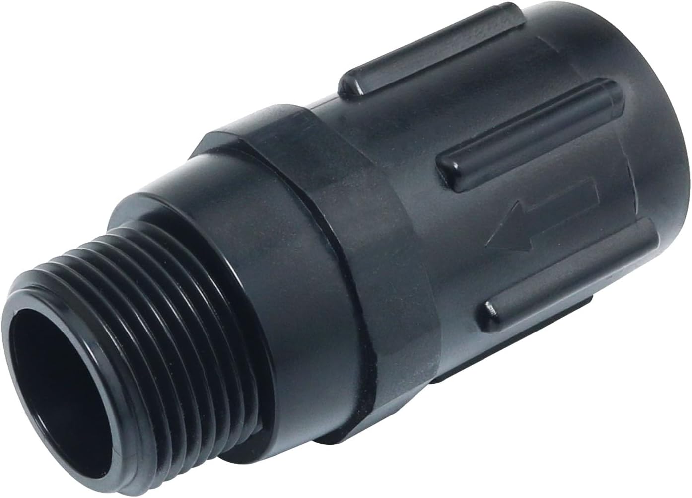 Regulador de presión Regulador de distribución de agua de riego por goteo, regulador de presión de 25 PSI, reductor de presión, válvula de flujo