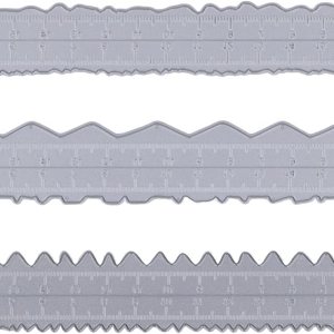 TOPINCN 3 unids Deckle Edge Ruler Paper Tearing Ruler Craft Ruler Paper Ripper Tool Deckled Edge Cortador de papel Herramienta ligera para hacer TOPINCN 3 unids Deckle Edge Ruler Paper Tearing Ruler Craft Ruler Paper Ripper Tool Deckled Edge Cortador de papel Herramienta ligera para hacer