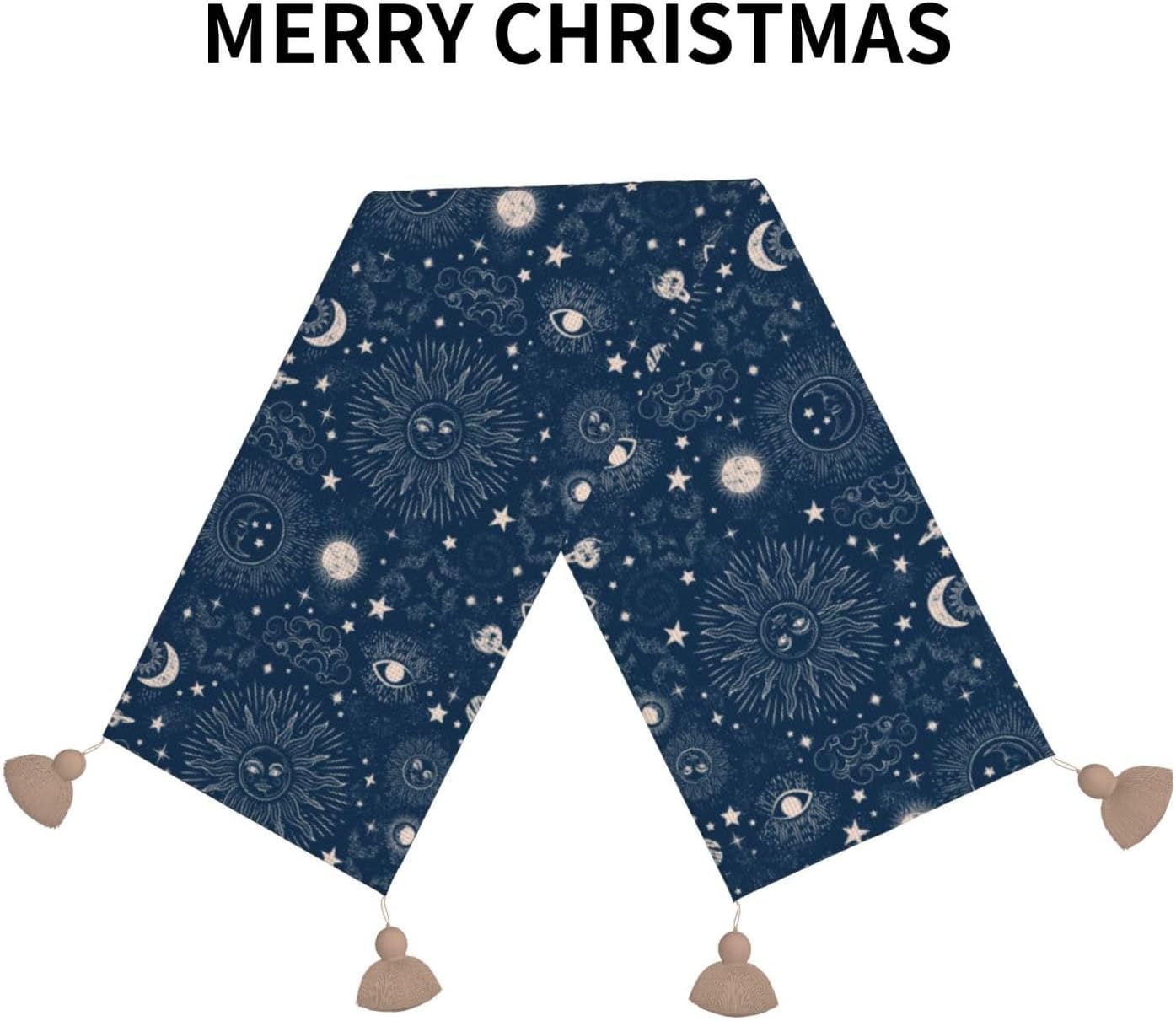 Space Galaxy Constellation Christmas Table Runner Dining Table Decor Christmas Decorations Indoor Home Decor Christmas Table Runners Xmas Navidad