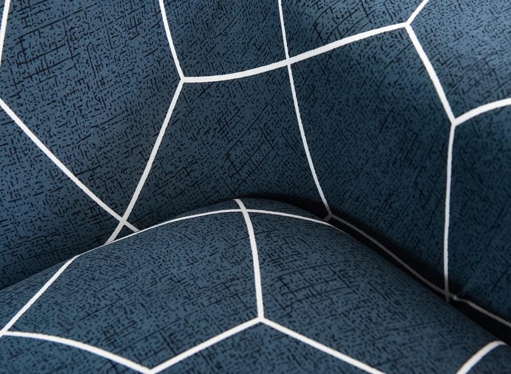 LiveGo Funda de sofá en forma de L, 2 piezas, elástica y elástica de 3 plazas, protector de muebles con 4 fundas de almohada para sala de estar,