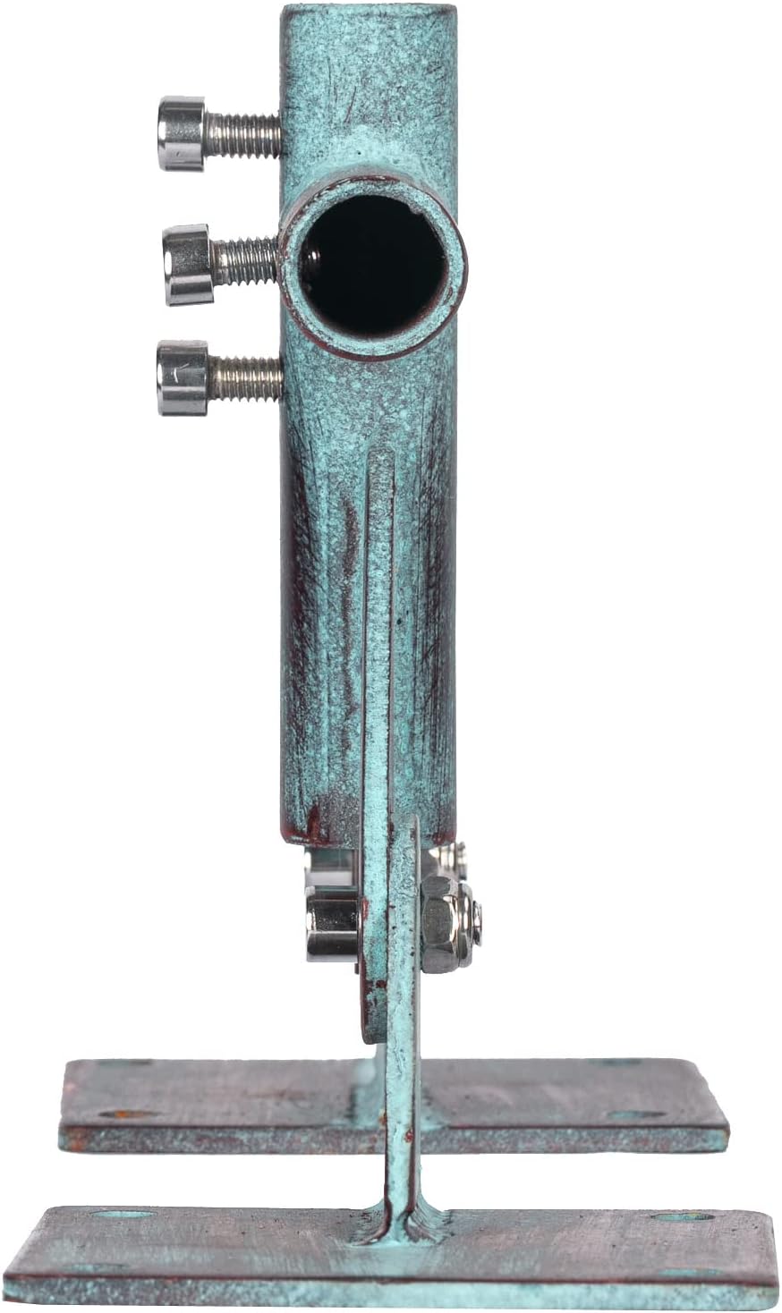 CLYB Piezas y hardware de veleta Montaje en veleta de cobre Placas de techo ajustables y soportes de pared, a prueba de óxido, estable