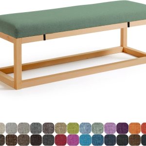 Lsjoaw Cojín de banco para muebles de interior de 31.5 x 11.8 x 1.2 pulgadas, cojín de asiento para ventana de patio, jardín, sofá, columpio, Lsjoaw Cojín de banco para muebles de interior de 31.5 x 11.8 x 1.2 pulgadas, cojín de asiento para ventana de patio, jardín, sofá, columpio,