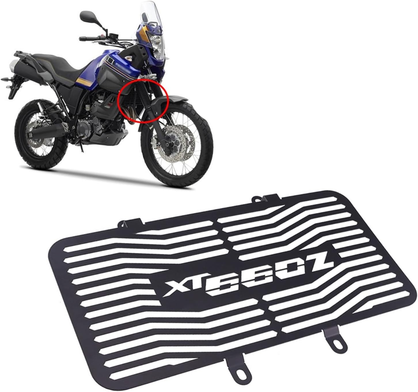 for YAMA-&HA XT 660 Z Tenere XT660Z XTZ 660 Tenere660 Motorcycle Accessories Radiator Grill Guard Grille Protection Cover Net Mesh