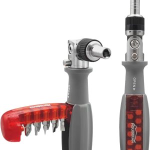 HOUSERAN – Destornillador de trinquete, juego de destornilladores de trinquete 10 en 1, destornillador de precisión de ajuste de 90 grados, HOUSERAN – Destornillador de trinquete, juego de destornilladores de trinquete 10 en 1, destornillador de precisión de ajuste de 90 grados,