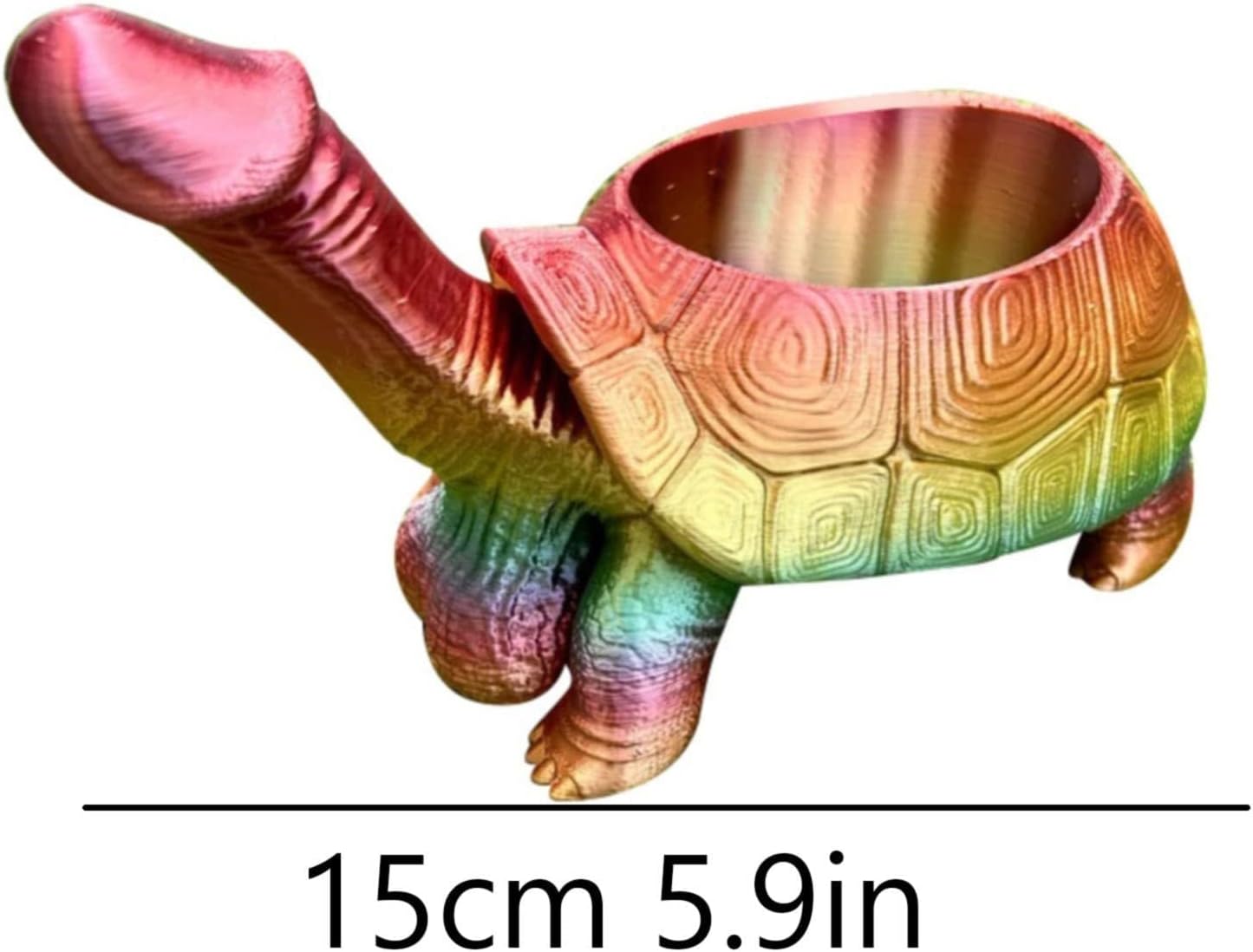 Macetero de tortuga, maceta de figuras de tortuga, maceta de tortuga, maceta de pene, macetas de jardín de resina para suculentas, maceta de bonsái,