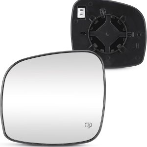 Espejo lateral izquierdo del conductor con calefacción para Dodge Grand Caravan 2008-2020, para Chrysler Town & Country 2008-2016, para RAM CV Espejo lateral izquierdo del conductor con calefacción para Dodge Grand Caravan 2008-2020, para Chrysler Town & Country 2008-2016, para RAM CV