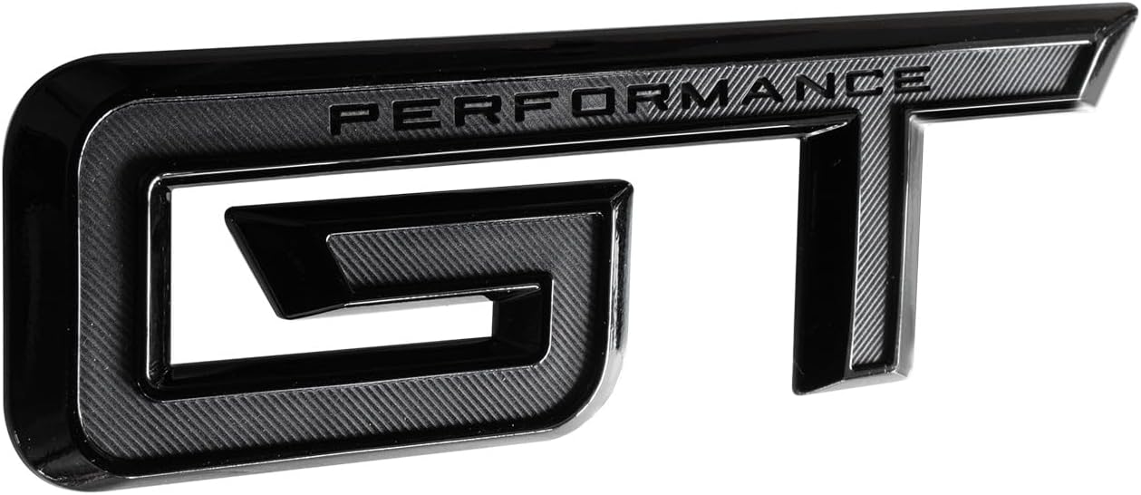 OEM PR3Z-6342528-G Emblema de tapa trasera negro brillante hecho para Ford Mustang GT 2024