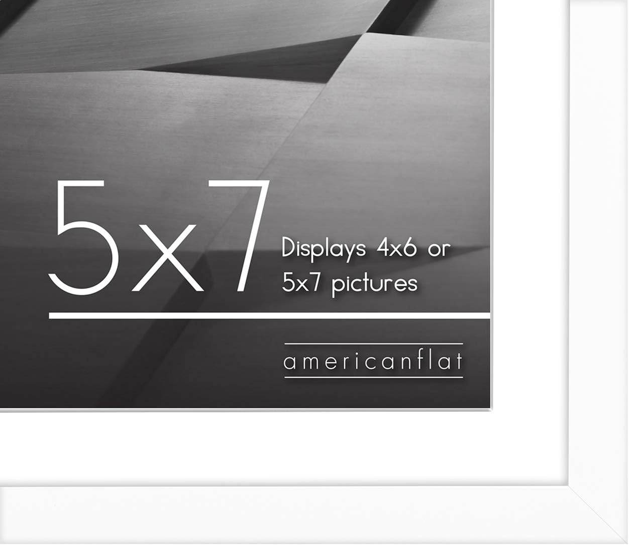 Americanflat – Marco de fotos de vidrio irrompible