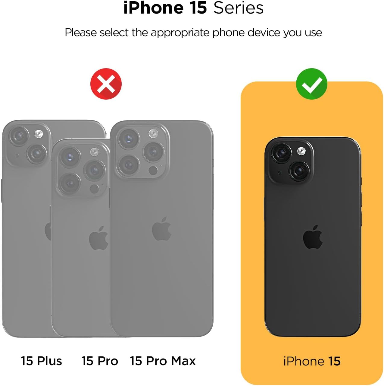 VRS DESIGN Damda Glide Pro – Funda para iPhone 15, resistente funda semiautomática (4 tarjetas) compatible con iPhone 15 (2023)