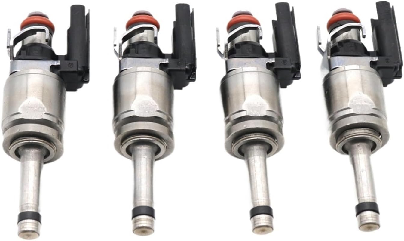 4 unidslote inyectores de combustible de coche boquilla 31303495, compatible para Volvo S60 S80 S90 V60 V70 XC40 XC60 XC70 XC90 2.0L Turbo 2015 2016