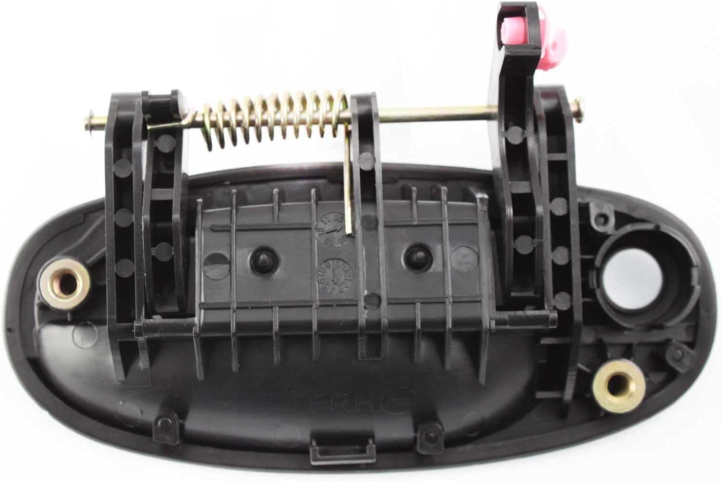 Garage-Pro Juego de 2 manijas de puerta delantera exterior compatibles con Chevrolet Aveo 2004-2006, compatible con Chevrolet Aveo5 2006-2011 con