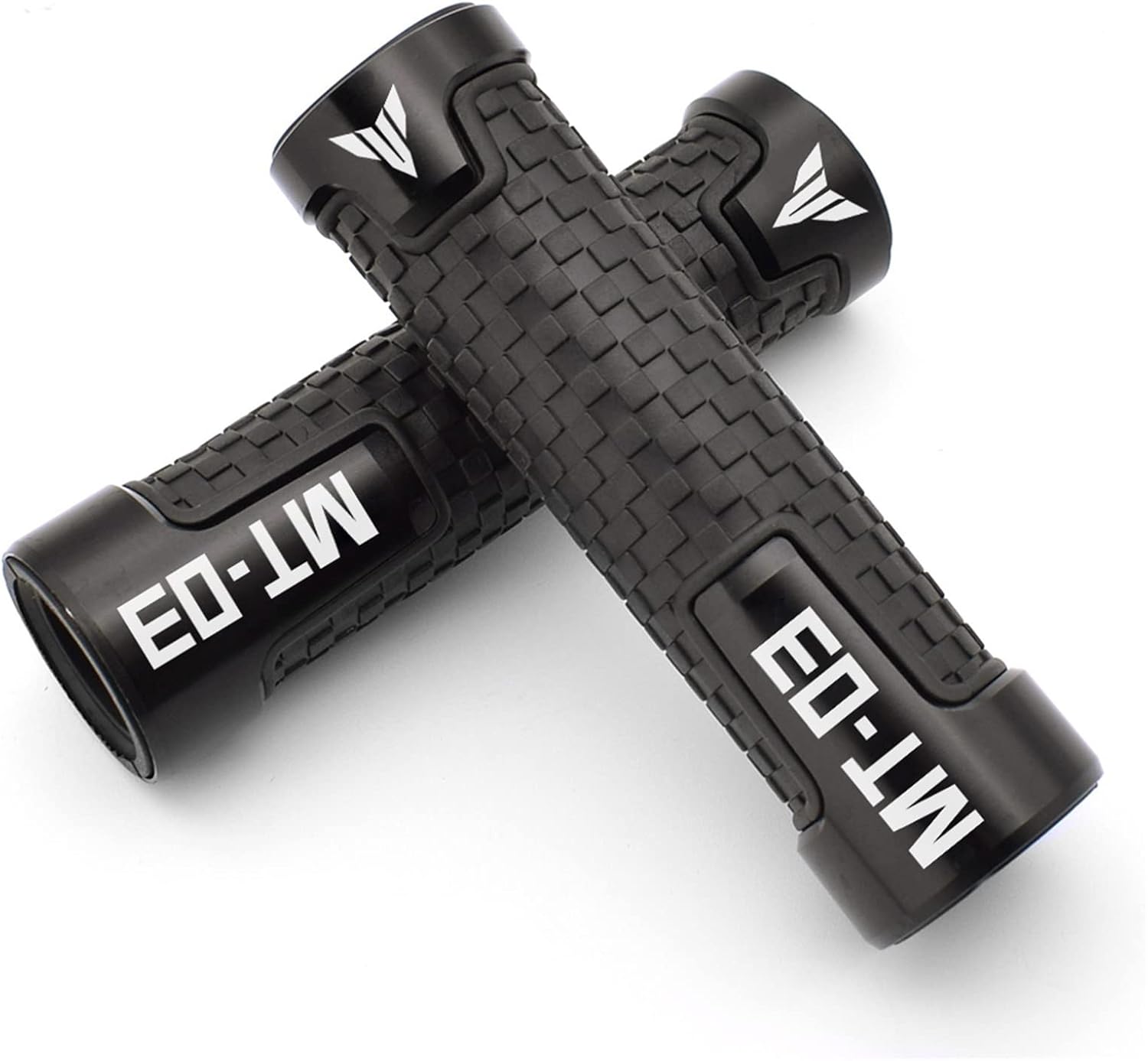 Mango cómodo 78 ” 22MM motocicleta Accesorios Racing Manillar Grips goma gel agarre para MT03 MT 03 MT-03 2015 2016 2021 2020