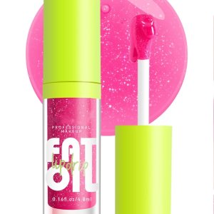 MAEPEOR Aceite de labios, color de labios brillante hidratante ultrahidratante, 16 tonos, cabeza de cepillo grande, antiadherente, de larga MAEPEOR Aceite de labios, color de labios brillante hidratante ultrahidratante, 16 tonos, cabeza de cepillo grande, antiadherente, de larga