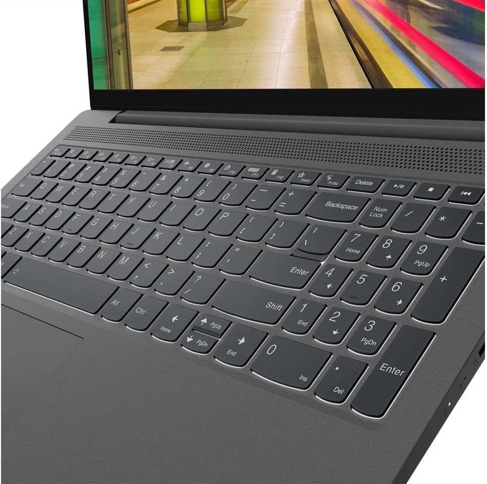 Laptop Lenovo IdeaPad 5i 2022, pantalla táctil FHD IPS de 15.6 pulgadas, Intel i7-1165G7 de 4 núcleos, gráficos Iris Xe, DDR4 de 8 GB, SSD de 256