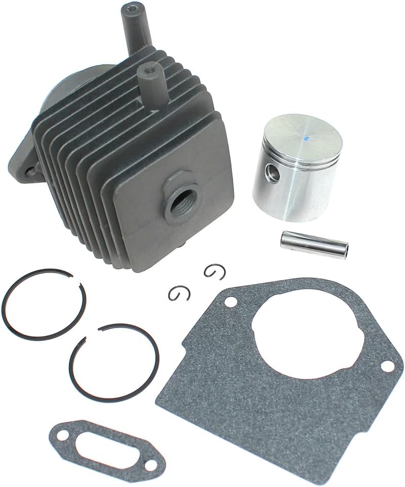 Kit de pistón de cilindro para 25CC MTD Ryobi Troy-Bilt Yard-Man Bolens Cub Cadet Yard Machines McCulloch Craftsman 753-1206 753-04814 181622