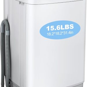 Tinfancy B005573_3 Lavadora portátil, 2.1 pies cúbicos 15.6 libras Tinfancy B005573_3 Lavadora portátil, 2.1 pies cúbicos 15.6 libras