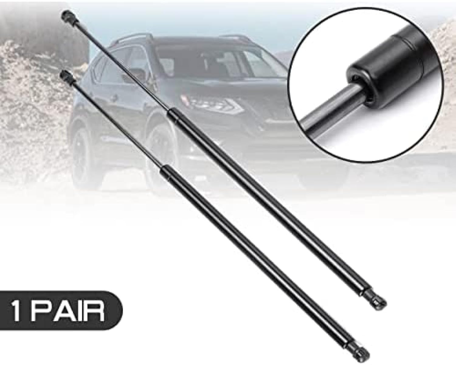 CJLFDC – Soportes de gas para tronco, para N & issan para X-Trail T31 2007-2013 soporte de maletero trasero