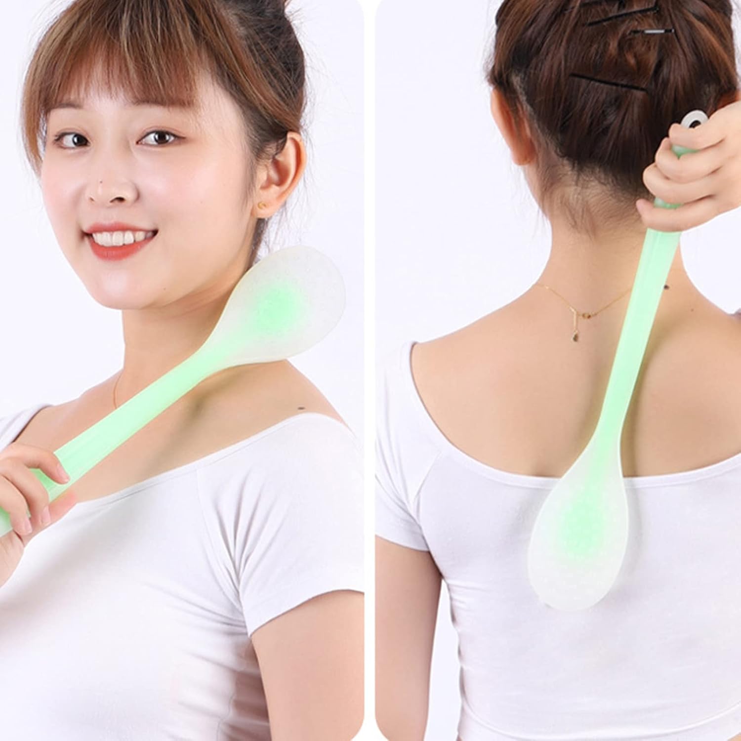 ANQIUZOR Masaje corporal con punto de gatillo para mujeres y hombres, palo de masaje corporal para dolor y dolor, meridiano y alabador de puntos de