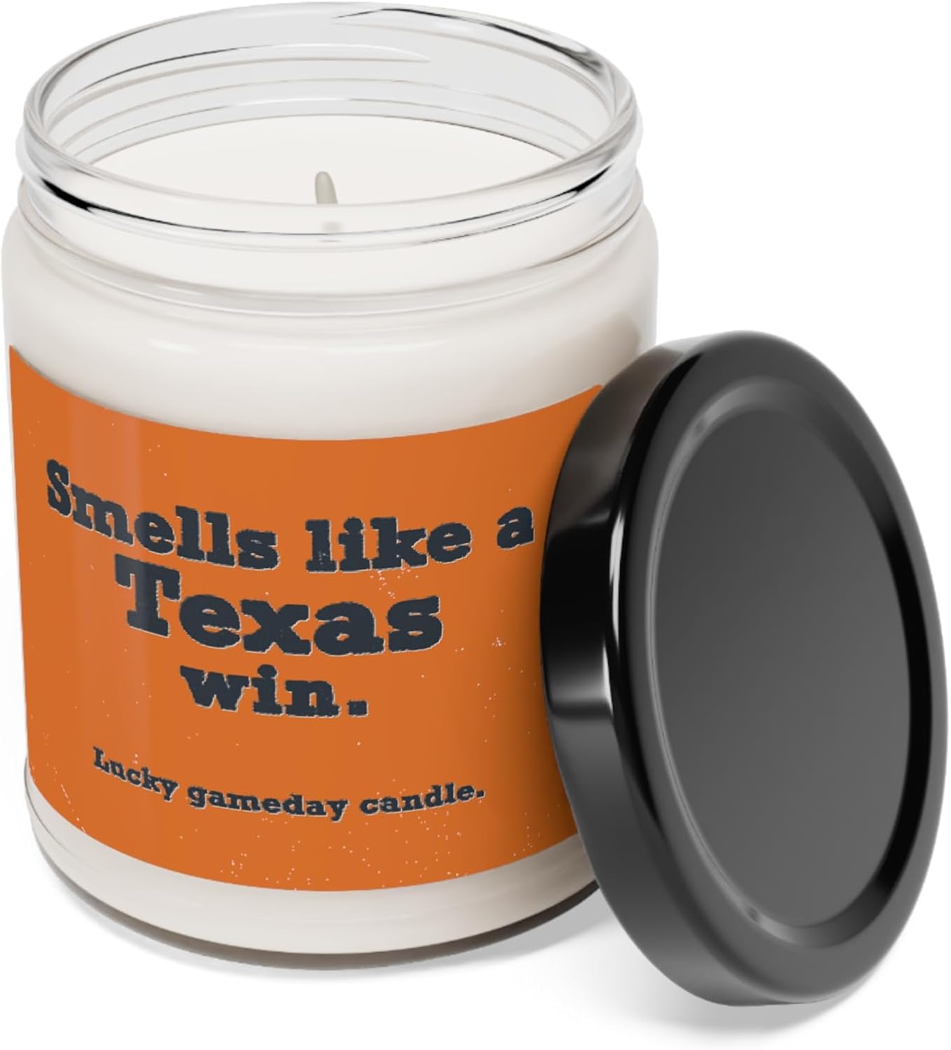 Vela perfumada con olor a Texas Win (algodón limpio)