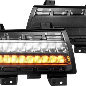 ANZO (511088) Wrangler 18-21Gladiator 20+ luces LED de marcador lateral humo con señal secuencial ANZO (511088) Wrangler 18-21Gladiator 20+ luces LED de marcador lateral humo con señal secuencial