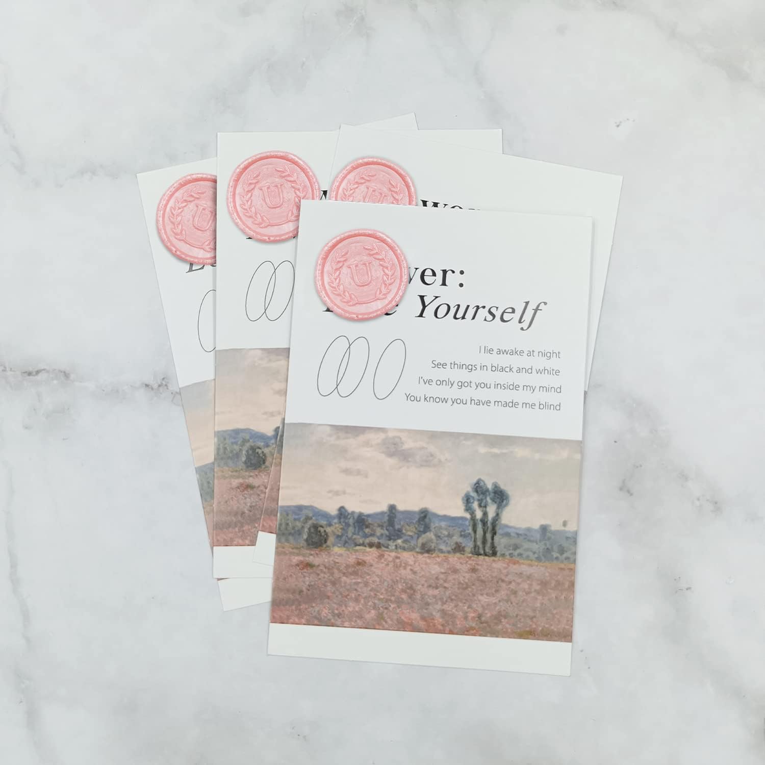 50 calcomanías adhesivas de cera con letra D, hechas a mano, sin necesidad de sellar, rasgar y usar calcomanías de cera para invitaciones de boda,