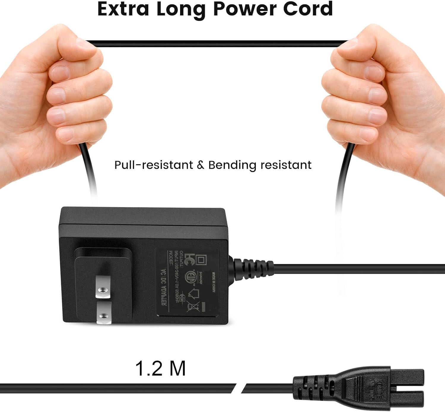 Cable de alimentación para Pool Blaster Catfish Li 20050CL 21051DL 22151EL 22051E CL 26051SL 24050GL Cargador para Water Tech LC099-2SK Adaptador de