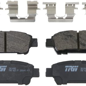 TRW Pro TRC0995 Juego de pastillas de freno de disco para Toyota Sienna 2004-2010, traseras TRW Pro TRC0995 Juego de pastillas de freno de disco para Toyota Sienna 2004-2010, traseras