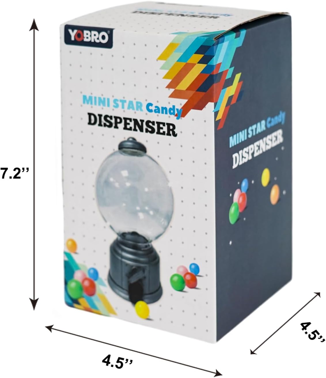 Mini dispensador de dulces, linda máquina de dulces para escritorio, divertida creatividad para caja de regalo de dulces para niños para caja de