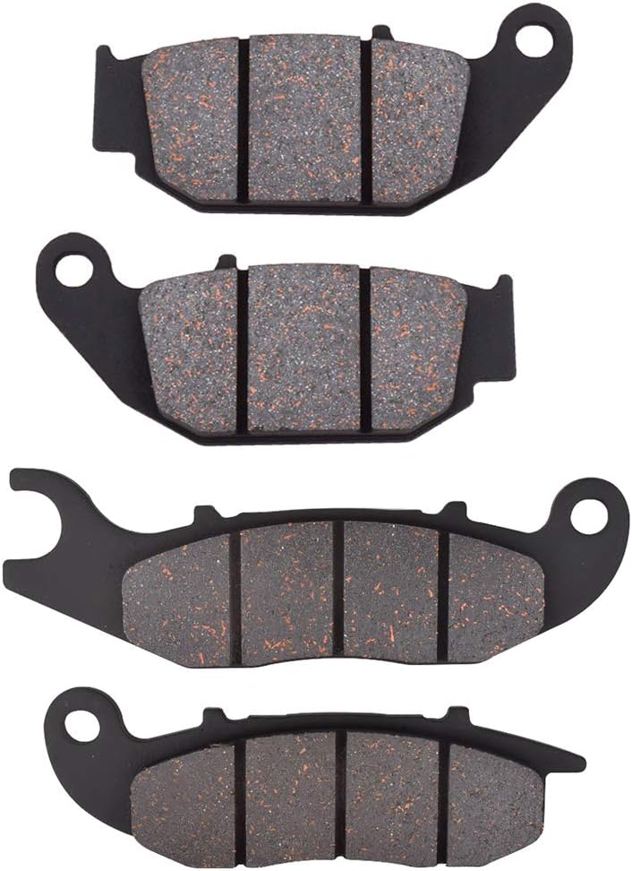 KYN Para Honda CRF250 L (no ABS) 2013-2020, CRF 250 LA (ABS) 2019 2020 CRF250L CRF250LA Pastillas de freno delanteras traseras de motocicleta Disco