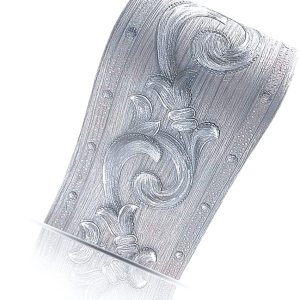 Lris patrón plateado autoadhesivo 3D impermeable decoración de borde de pared extraíble cocina baño azulejos Stciker 4.2 x 196.8 pulgadas Lris patrón plateado autoadhesivo 3D impermeable decoración de borde de pared extraíble cocina baño azulejos Stciker 4.2 x 196.8 pulgadas