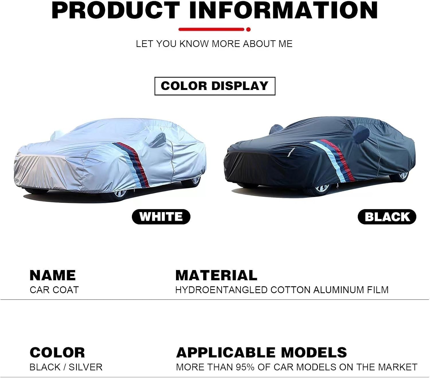 Funda para automóvil para exteriores, protección contra el agua y el sol, para Volvo XC40 2017-2023, Volvo C40 2021-2023, a prueba de polvo, con