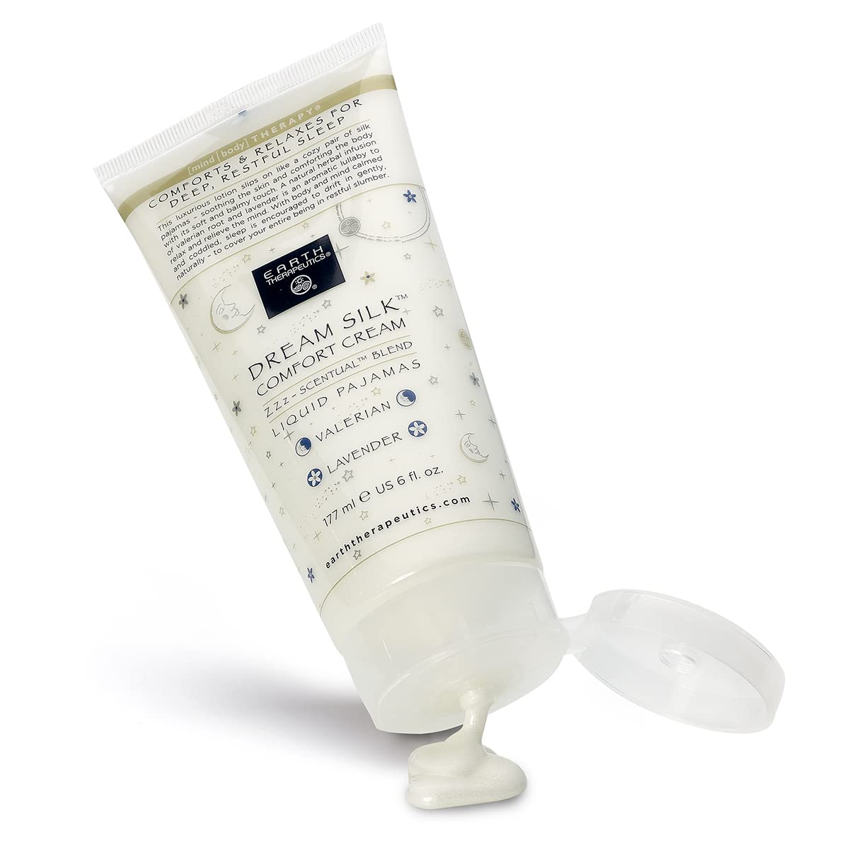 Earth Therapeutics Dream Silk Comfort Crema Líquida – 6 Oz