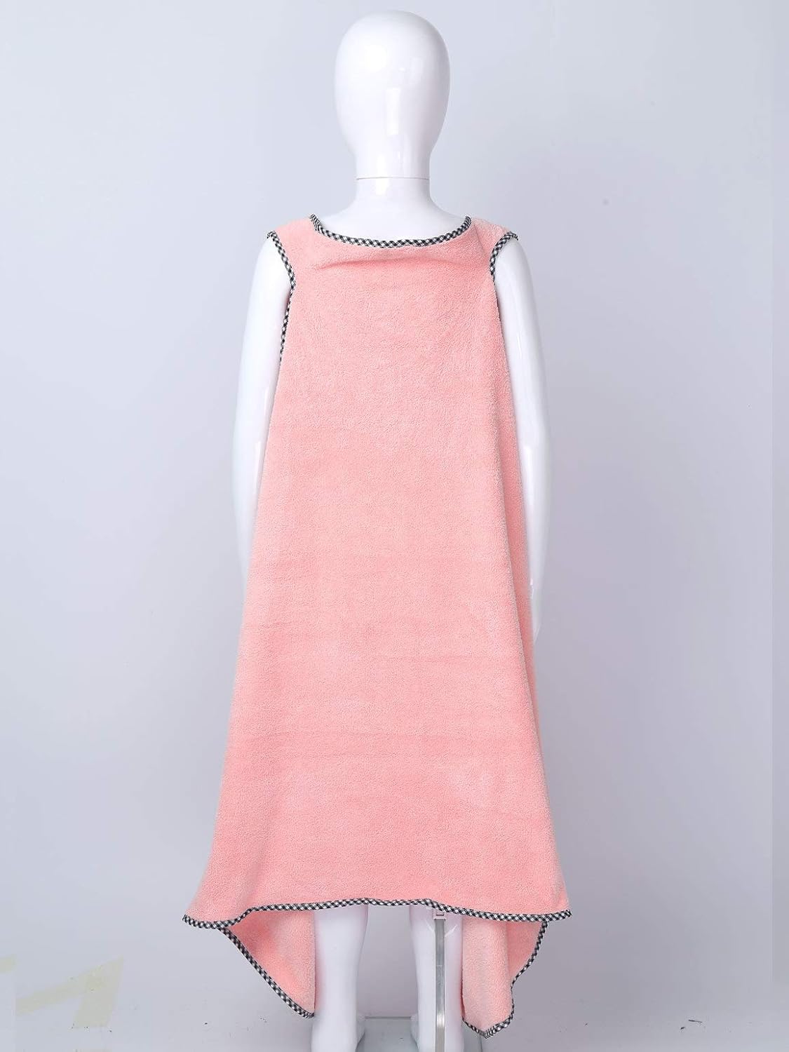 Albornoz de algodón para niños y niñas, toalla de baño de spa, toalla de baño, paño de rizo, bowknot para bañarse, cubrir el cuerpo