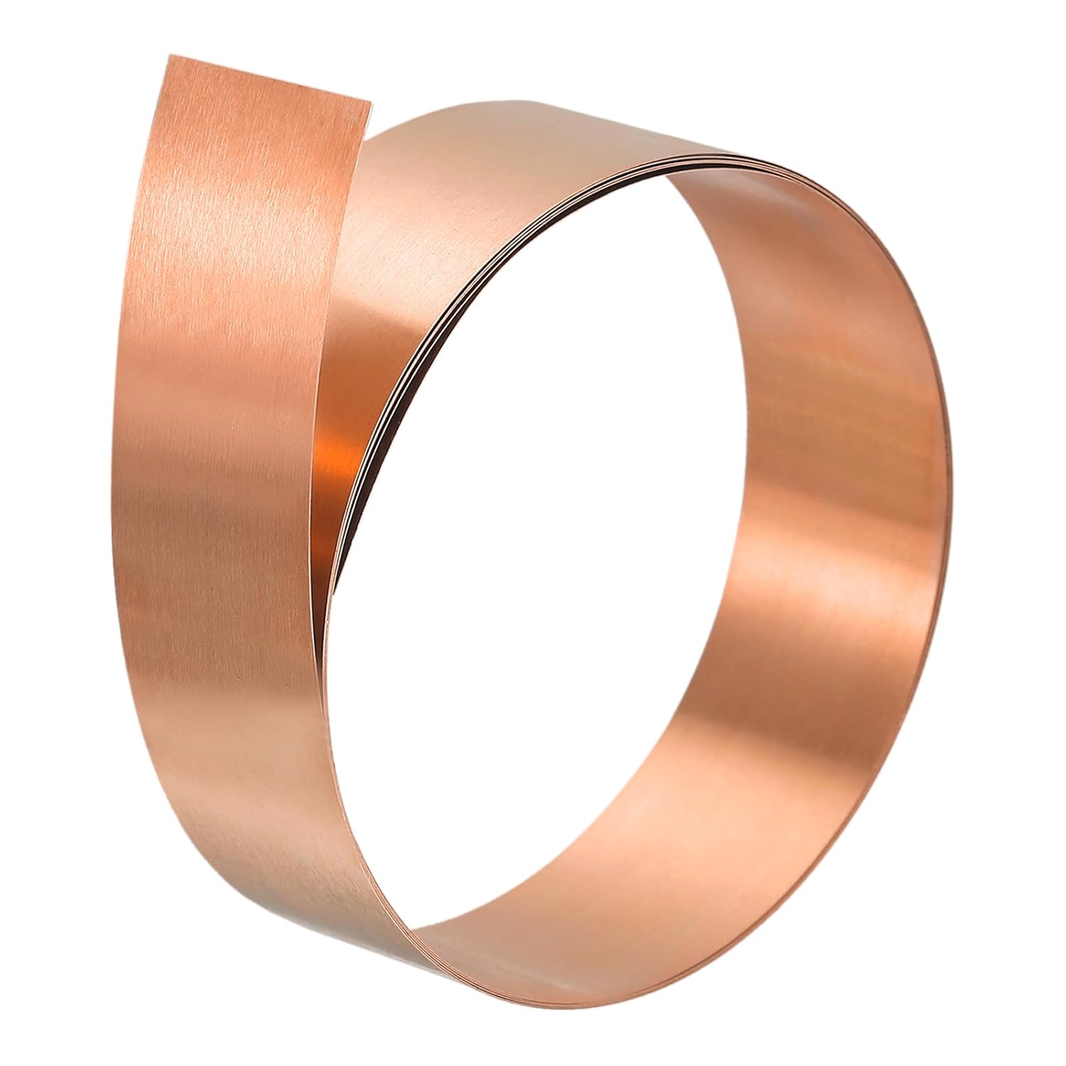 uxcell Rollo de hoja de cobre, placa 3,280.8 ft m x 65.6 ft m x 2.6 ft m de la hoja del metal