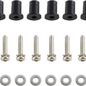 Kit de tuerca de acero inoxidable y goma para faro cubeta góndola para Har-ley Kit de tuerca de acero inoxidable y goma para faro cubeta góndola para Har-ley