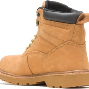 Wolverine Botas de trabajo impermeables con punta de acero para hombre de 6 pulgadas Wolverine Botas de trabajo impermeables con punta de acero para hombre de 6 pulgadas