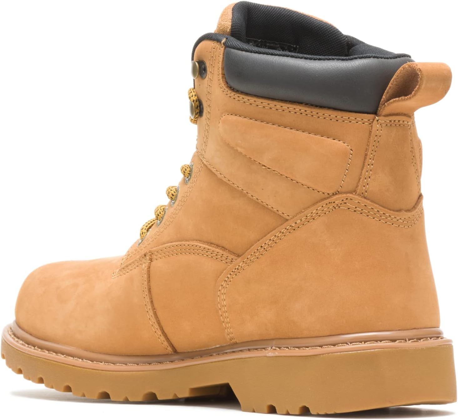 Wolverine Botas de trabajo impermeables con punta de acero para hombre de 6 pulgadas