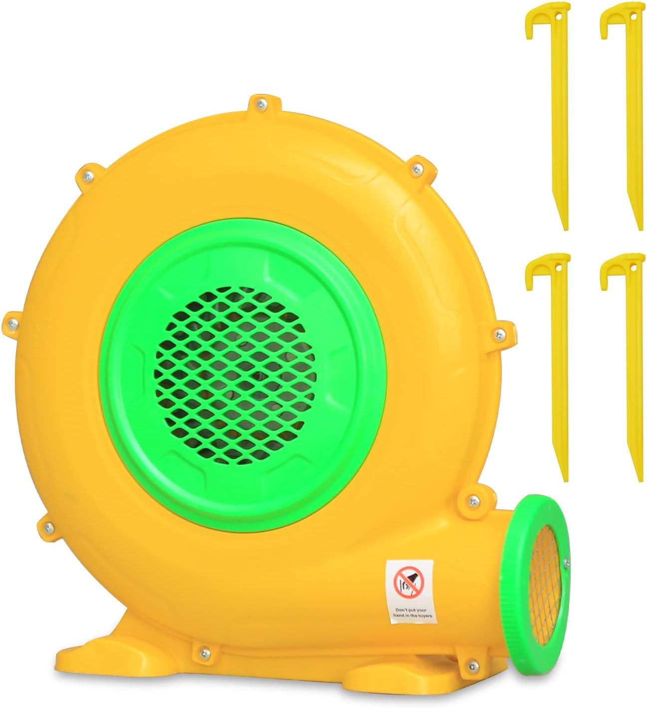 Bounce House Blower, Pump Fan Commercial Inflatable Bouncer Blower, Air Blower for Inflatables, Perfect for Inflatable Bounce House, Waterslides