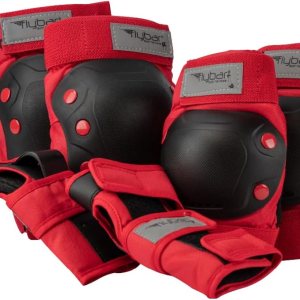 Flybar Juego de equipo de seguridad de protección equipo de seguridad multideportivo para patines en línea, patinaje en línea, ciclismo, BMX, Flybar Juego de equipo de seguridad de protección equipo de seguridad multideportivo para patines en línea, patinaje en línea, ciclismo, BMX,