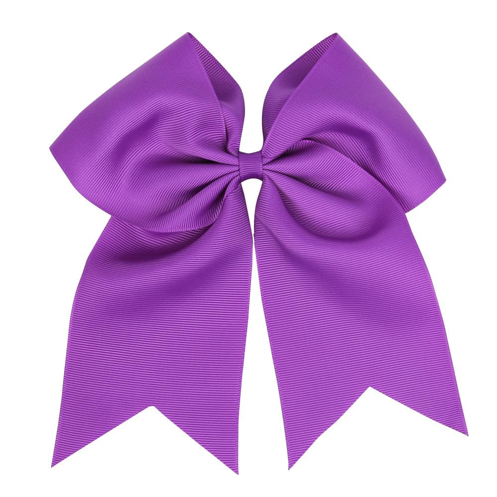 Clip de lazo grande para el cabello para mujeres, adolescentes y niñas, accesorios para el cabello con lazo grande, horquilla para la cabeza (morado