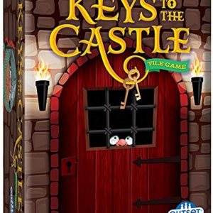 Keys to the Castle – Incluye 54 cartas y 40 azulejos para construir un castillo para que tú y tus compañeros caballeros corran hasta la línea de Keys to the Castle – Incluye 54 cartas y 40 azulejos para construir un castillo para que tú y tus compañeros caballeros corran hasta la línea de