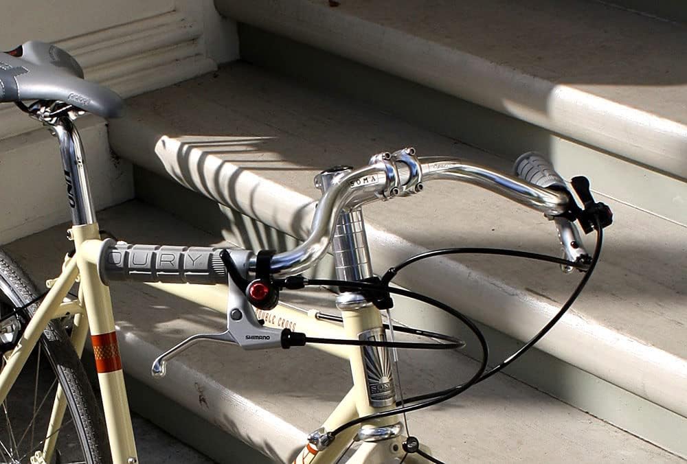 Soma Fabrications Sparrow Bar – Manillar para bicicleta urbana – Manillar de bicicleta casual – Piezas de bicicleta (acabado plateado)