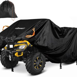 Cubierta mejorada para cuatrimoto, resistente al agua, para exteriores, para todo tipo de clima, apta para Kawasaki, Honda, Polaris, Yamaha, Arctic Cubierta mejorada para cuatrimoto, resistente al agua, para exteriores, para todo tipo de clima, apta para Kawasaki, Honda, Polaris, Yamaha, Arctic