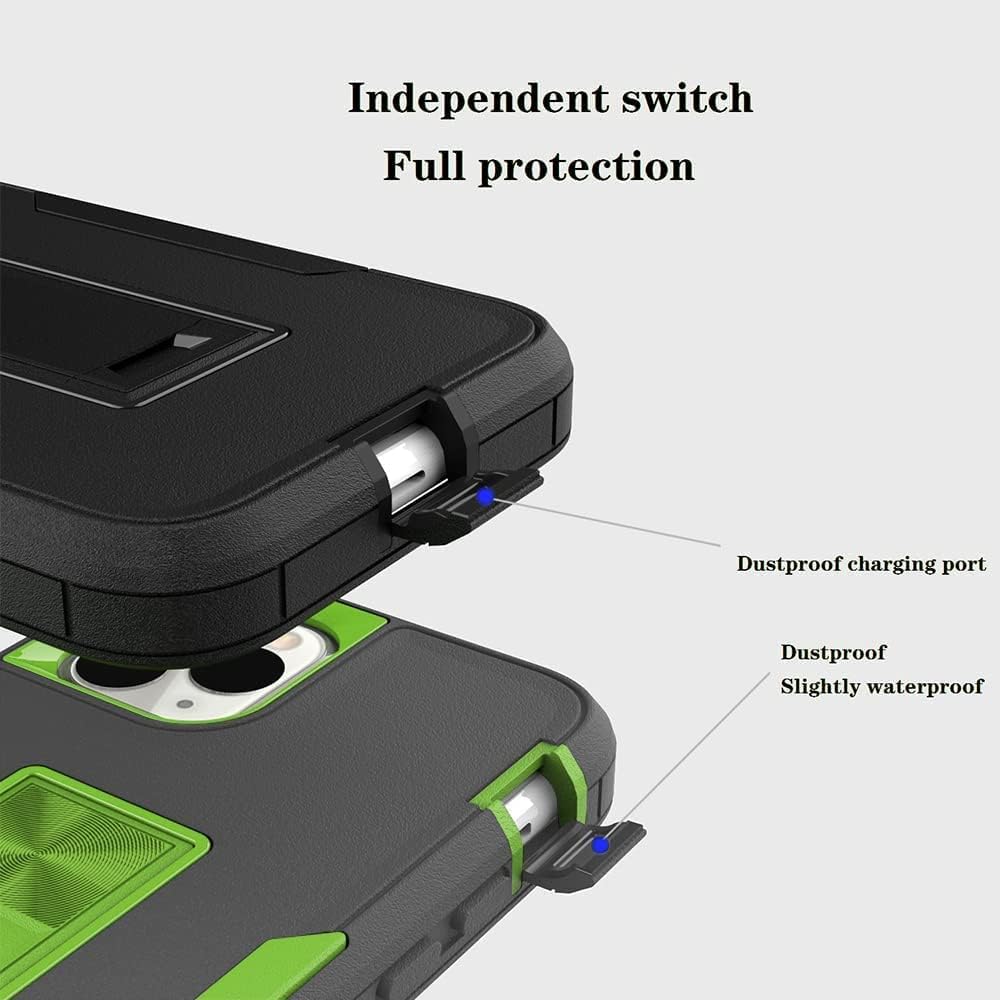 wulibox Funda de diseño profesional para Samsung Galaxy S22 Plus con soporte, protección contra caídas, apta para montaje magnético de automóvil, no
