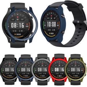 Senter (5 piezas) Funda de PC para Xiaomi Mi Watch Color Deportes Caso Duro PC Funda Protectora para Xiaomi Mi Watch Color Sports Smart Watch Senter (5 piezas) Funda de PC para Xiaomi Mi Watch Color Deportes Caso Duro PC Funda Protectora para Xiaomi Mi Watch Color Sports Smart Watch