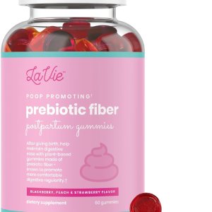 LaVie Gomitas de fibra para mujeres, gomitas sin azúcar para embarazo y posparto, suplementos de fibra, fibra prebiótica a base de plantas, gomita LaVie Gomitas de fibra para mujeres, gomitas sin azúcar para embarazo y posparto, suplementos de fibra, fibra prebiótica a base de plantas, gomita