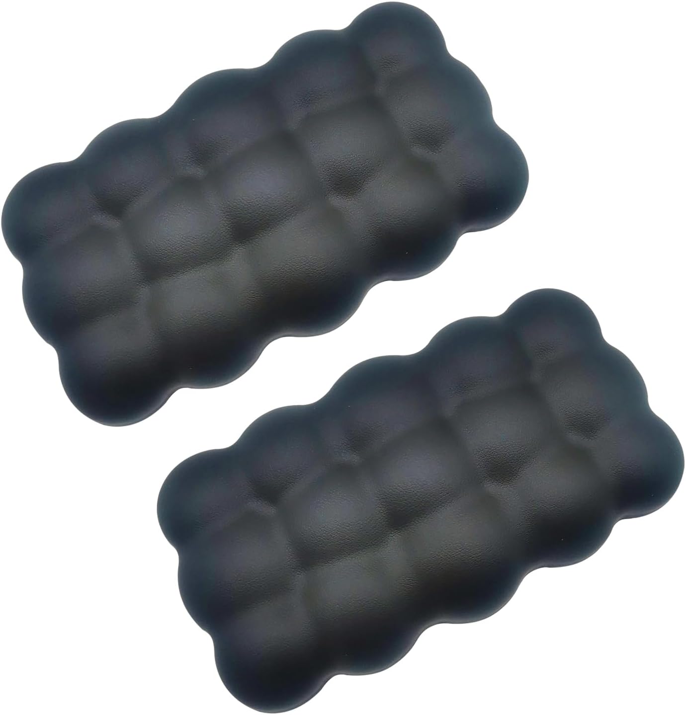 Owemtao Cojín para codo de automóvil, soporte de codo izquierdo de piel sintética, almohadillas de espuma viscoelástica, cojín extraíble para